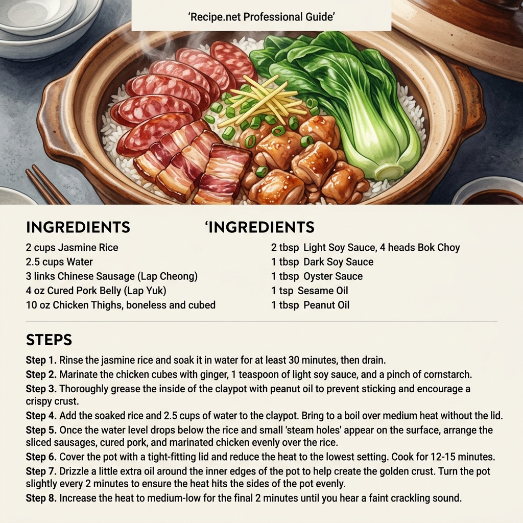 Claypot Rice Infographic