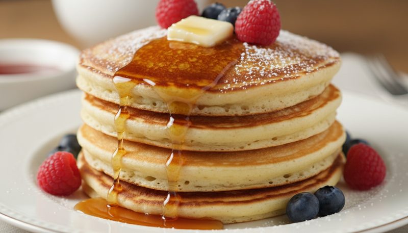 Fluffy Buttermilk Pancakes