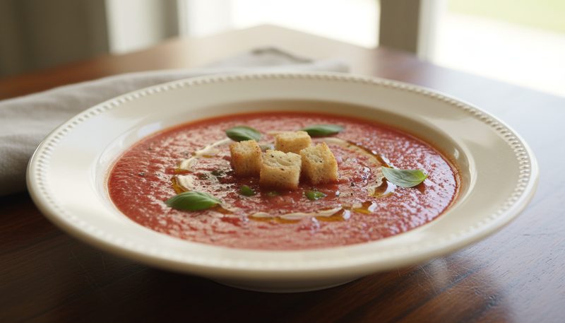 Fresh Tomato Gazpacho