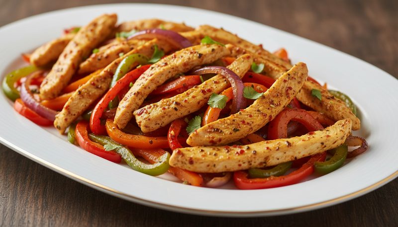 Sheet Pan Chicken Fajitas