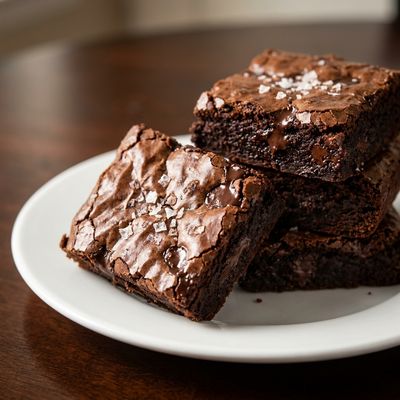 Dark Chocolate Sea Salt Brownies