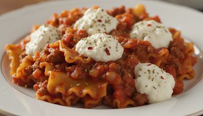 One Pot Skillet Lasagna